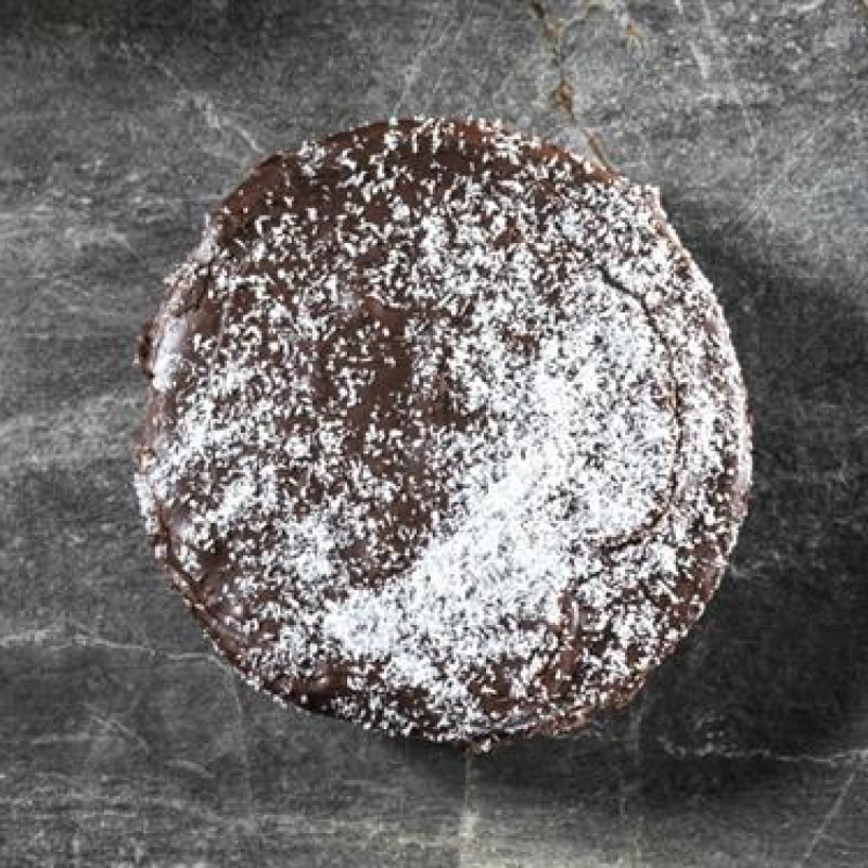 Chokoladekage med flødeskum