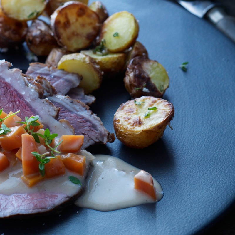 Langtidsstegt okseculotte